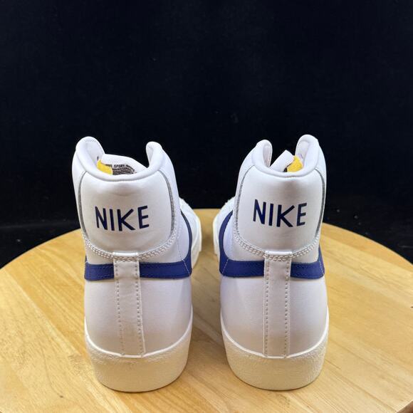 Nike Blazer \'77 Vintage Mid White Deep Royal Blue {BQ6806-132} Men’s Size 10 main image 8